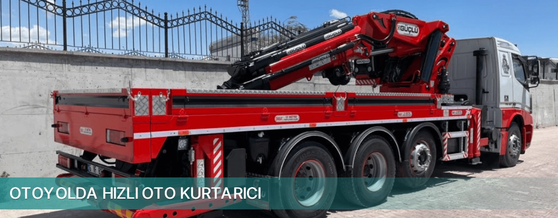 Güzelbahçe İlçemi Otoyolda Hızlı Oto Kurtarıcı